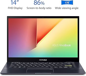 Amazon.com: ASUS VivoBook Flip 14 Thin and Light 2-in-1 Laptop, 14