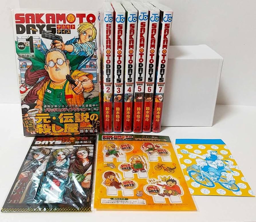 SAKAMOTO DAYS 1〜最新巻+関連本 全巻初版帯付 サカモトデイズ 集英社