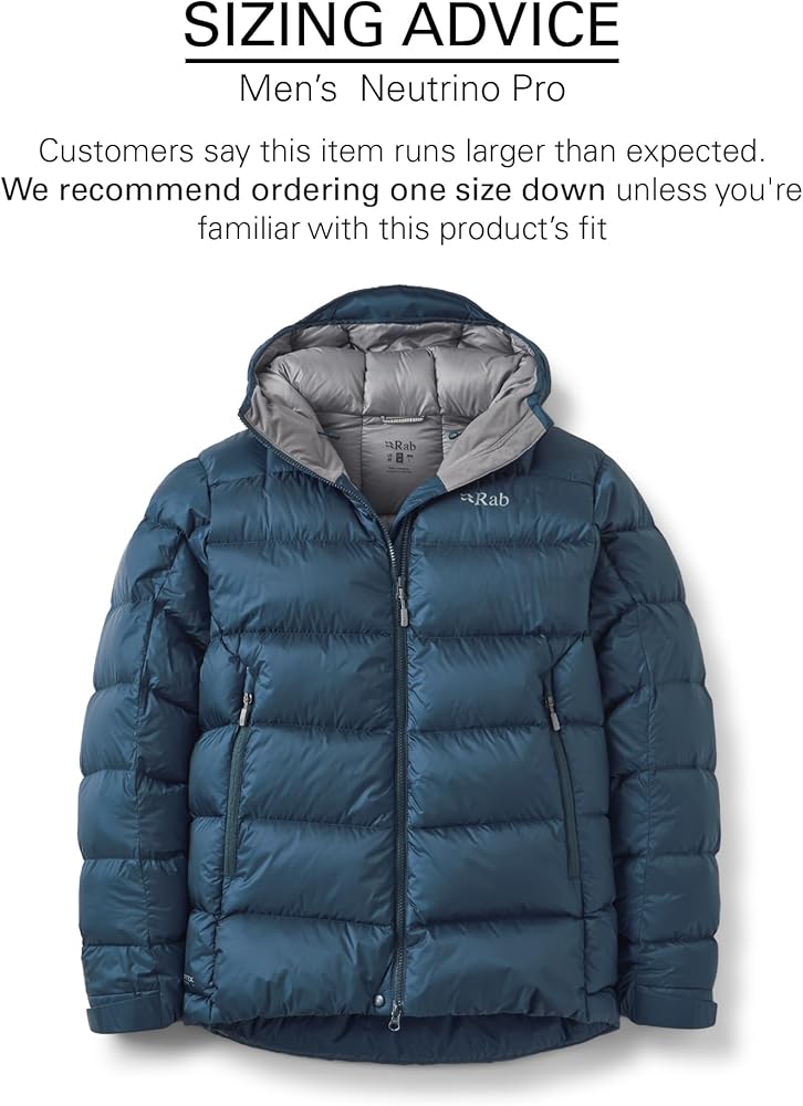 Rab Men's Neutrino Pro Hoody - Lightweight Warm Down Coat for