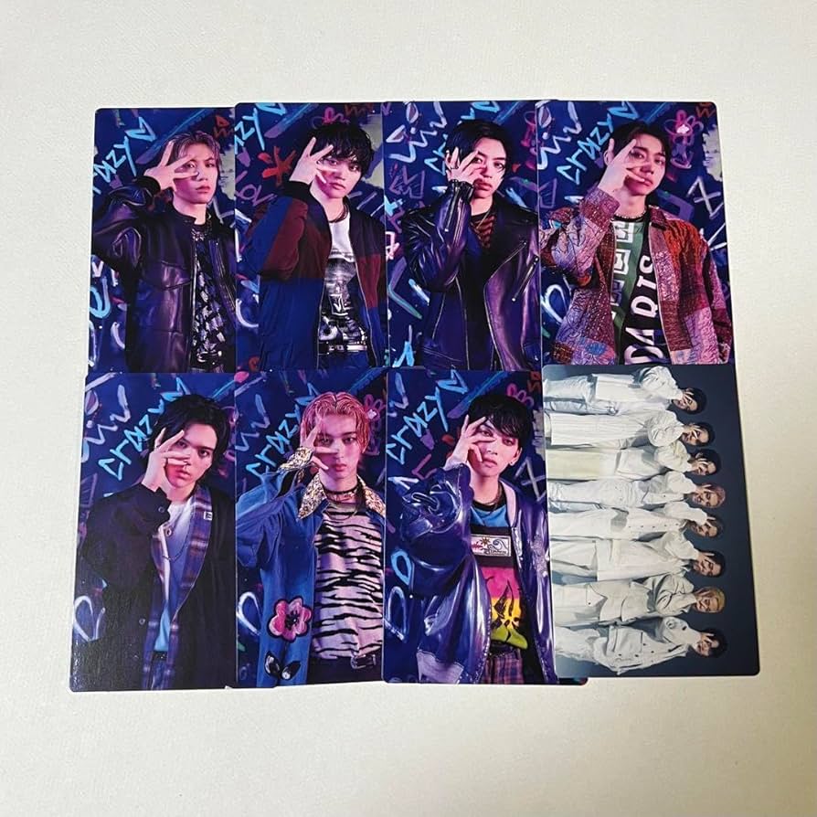 Amazon.co.jp: MAZZEL carnival 封入トレカ8枚セット : おもちゃ