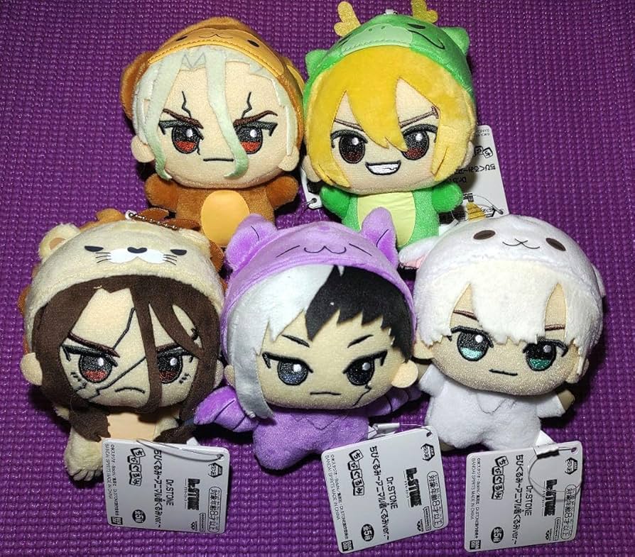 Amazon.co.jp: Dr.STONE ドクターストーン ちびぐるみ アニマル