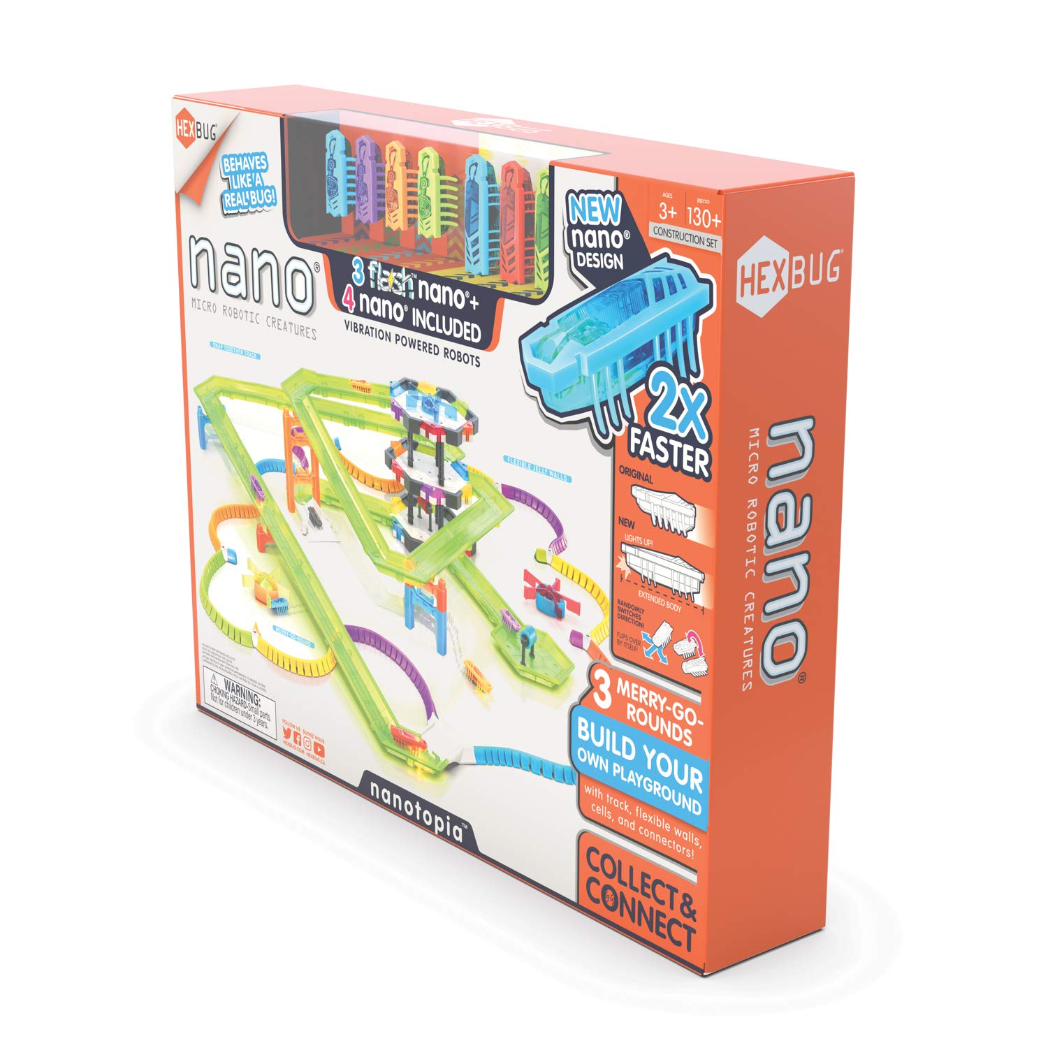 Amazon.co.jp: HEXBUG (ヘックスバグ) フラッシュナノナノトピア