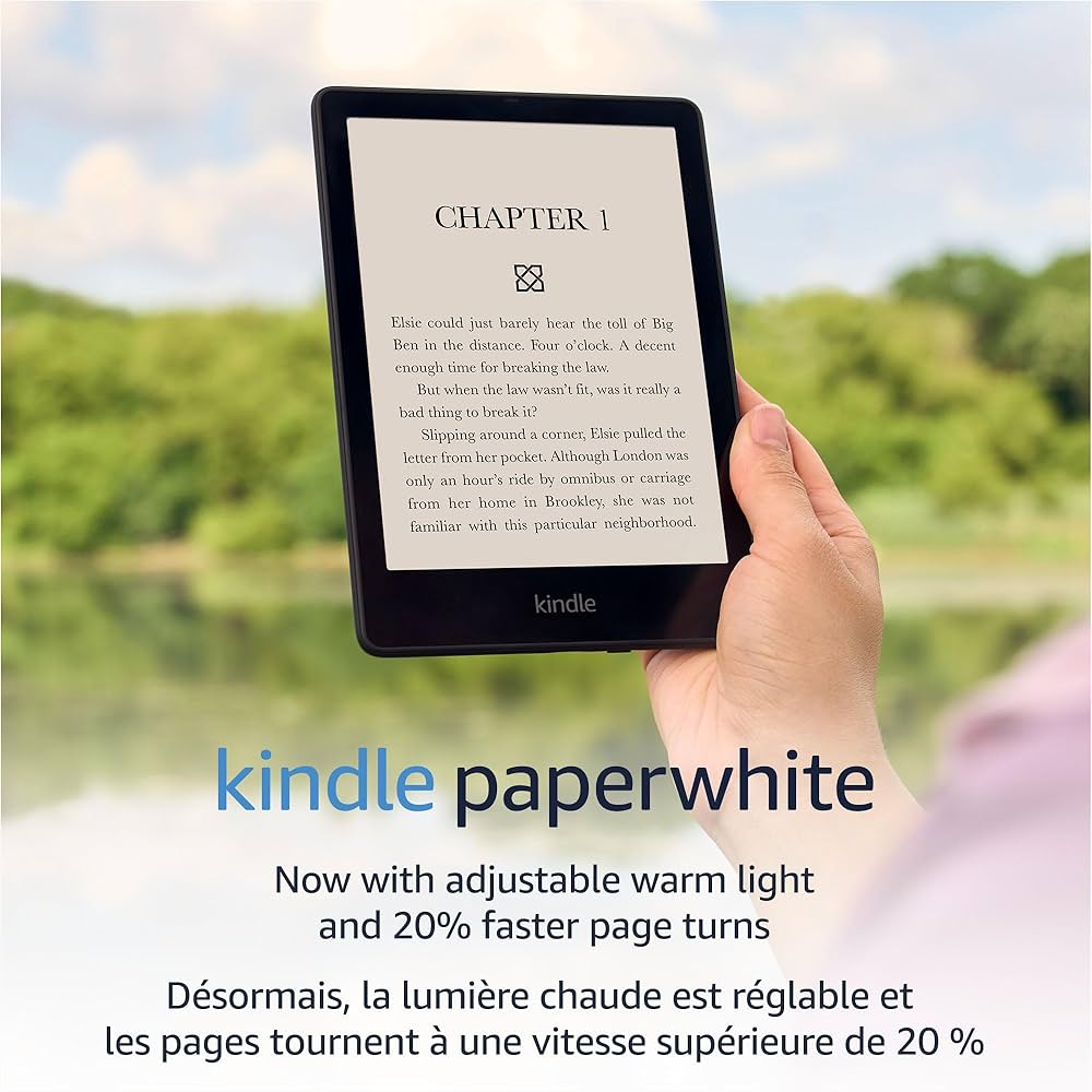 Amazon Kindle Paperwhite (16 GB) – Now with a larger display