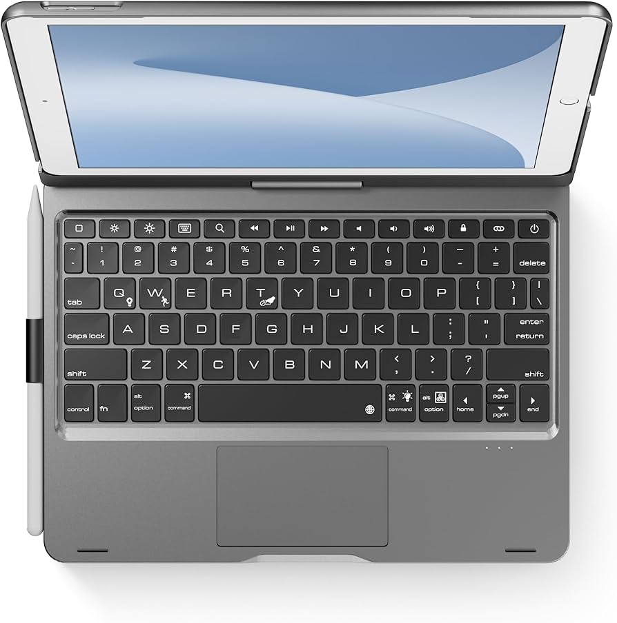 Amazon.com: edaiser Swivel Keyboard Case for iPad 10.2 inch 9th