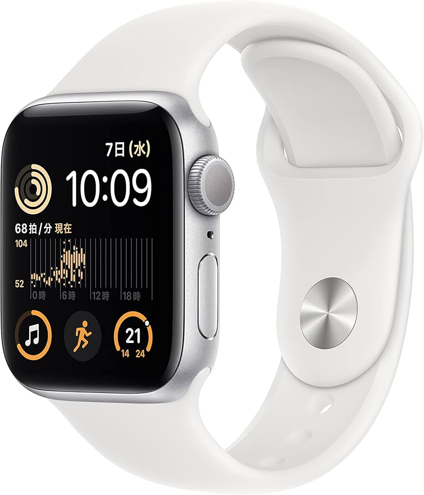 Amazon.co.jp: Apple Watch SE(第2世代) GPSモデル、 40mmケース