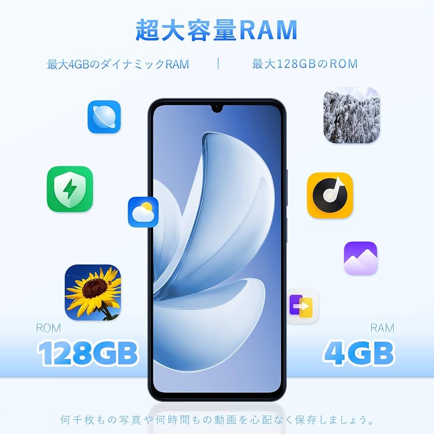 Amazon | realme Note 70T 4Gスマートフォン 4+128GB、SIM フリー