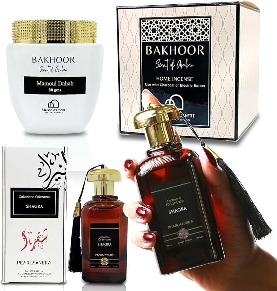 Amazon.com: Arabian Perfume for Women and Men, Bakhoor Oud Duo