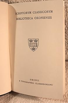 Amazon | Platonis Opera (Oxford Classical Texts) | Platon, John