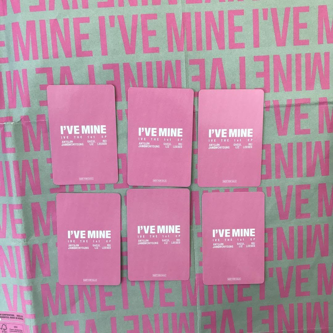 Amazon.co.jp: IVE I'VE特典会場限定 アルバム大阪28 mine6種コンプ