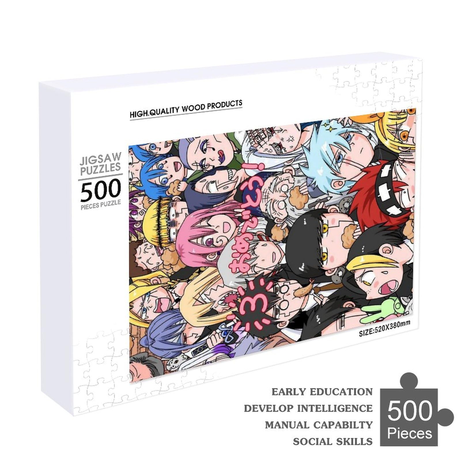 Amazon.co.jp: マッシュル-MASHLE- ジグソーパズル 500ピース 1000