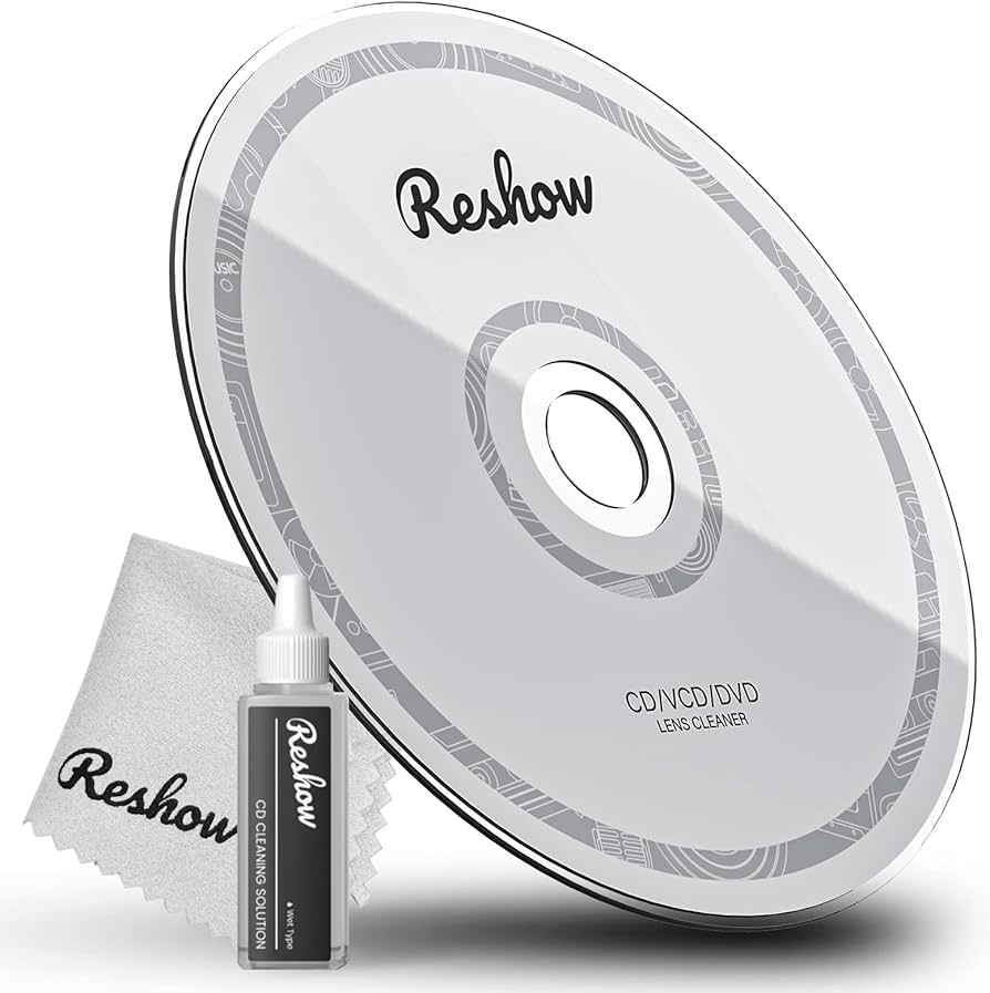 Amazon.com: Reshow Laser Lens Disc Cleaner kit for CD & DVD Player