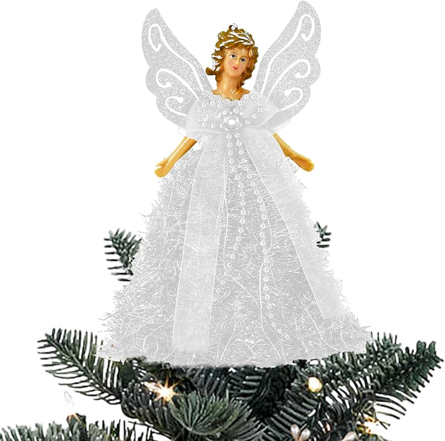 Amazon.co.jp: クリスマスエンジェルツリートッパー - クリスマスの