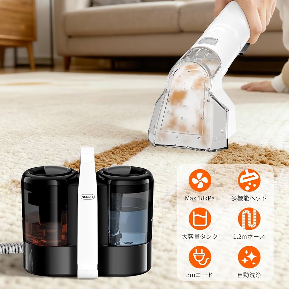Amazon.co.jp: 【技術革新・18000Pa超強吸引力】NEODIT 第2世代