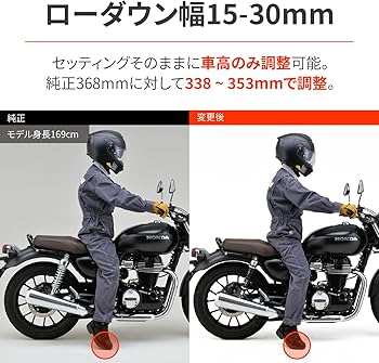 Amazon | デイトナ(Daytona) GB350/S(21-23)専用 リアサスペンション