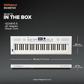 Amazon.com: Roland GO:KEYS 5 Music Creation Keyboard | 61-Note