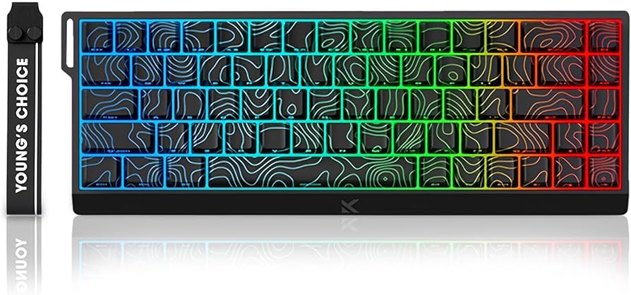 Amazon.com: ZMX MCHOSE ACE 68 Magnetic Switch RGB Gaming Keyboard