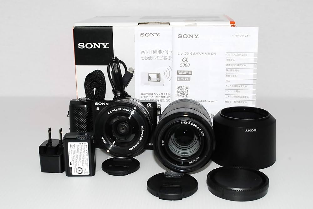 SONY a5000 18-55mmレンズ付き Near Mint] Sony Alpha a5000 ILCE-5000