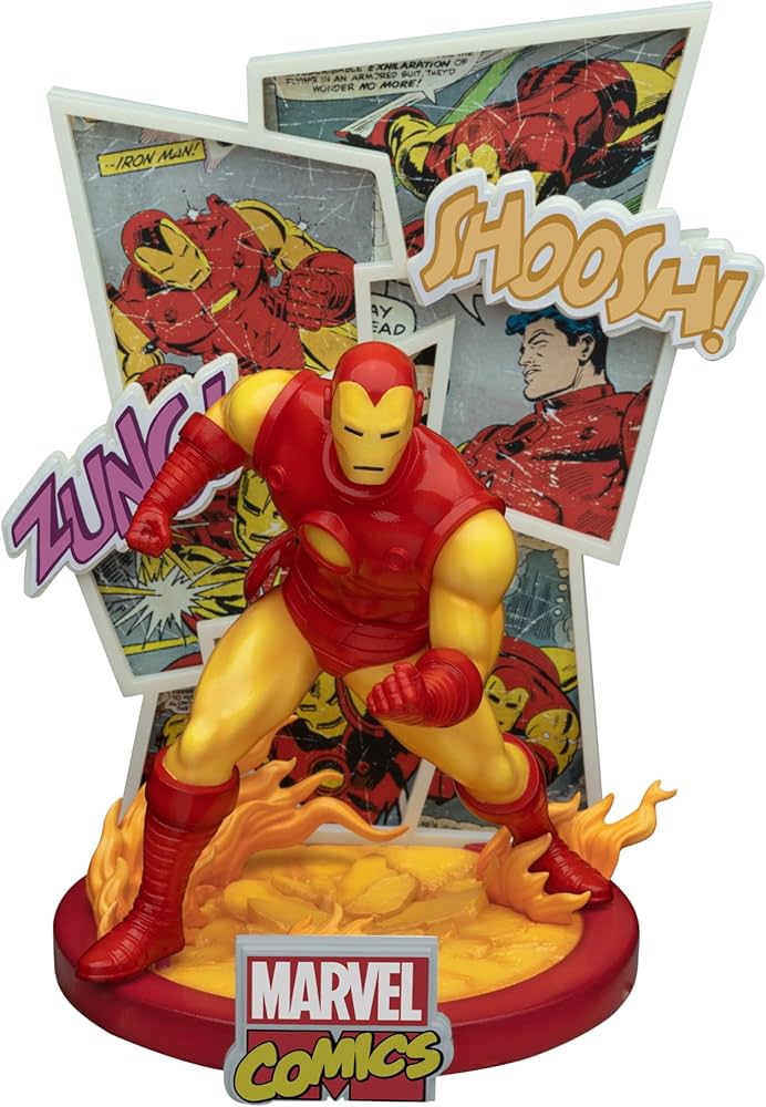 Amazon.com: Marvel 60th Anniversary Iron Man DS-085 D-Stage