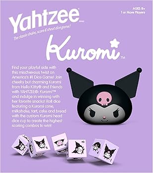 Amazon.co.jp: YAHTZEE:クロミ | コレクタブルクロミヘッドダイス