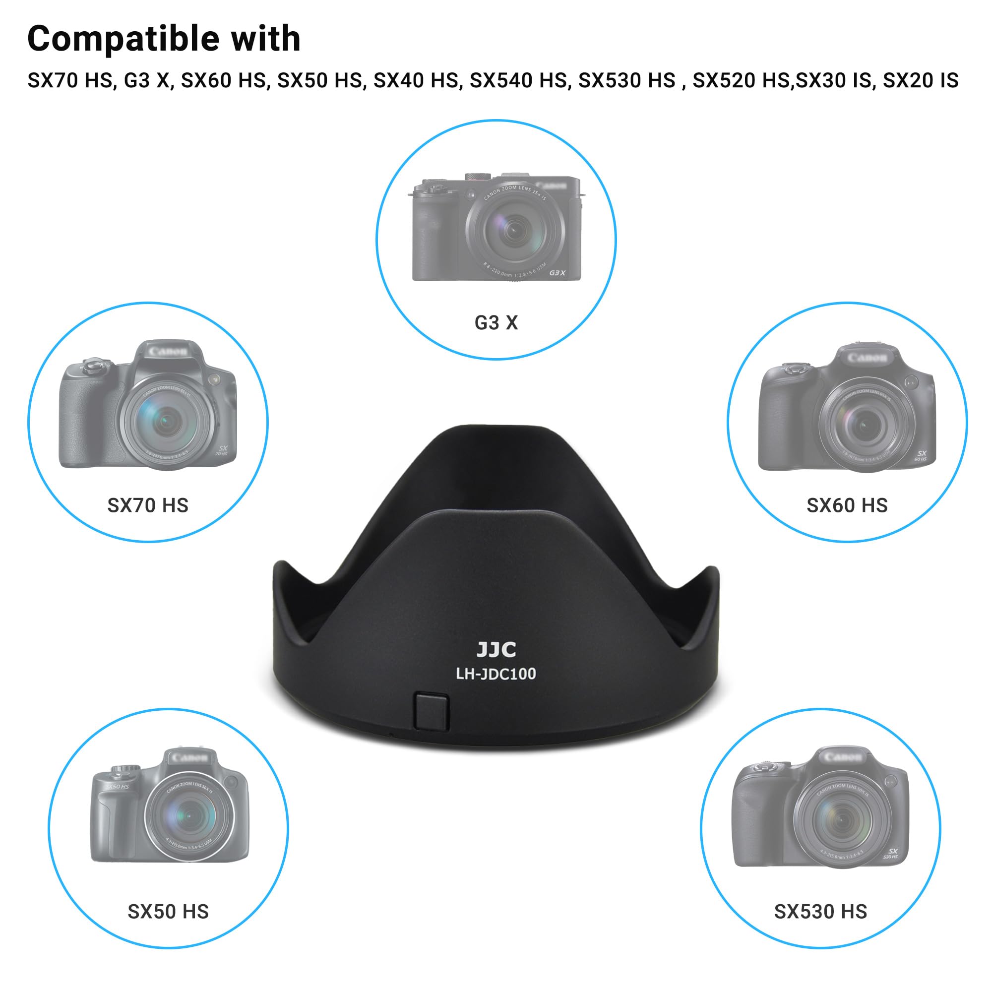 Amazon | JJC 可逆式レンズフードと67mmフィルターアタブターリンク