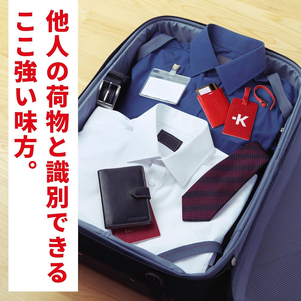 Amazon.co.jp: SKROSS ラゲージタグ 荷物タグ 出張タグ ネームホルダー