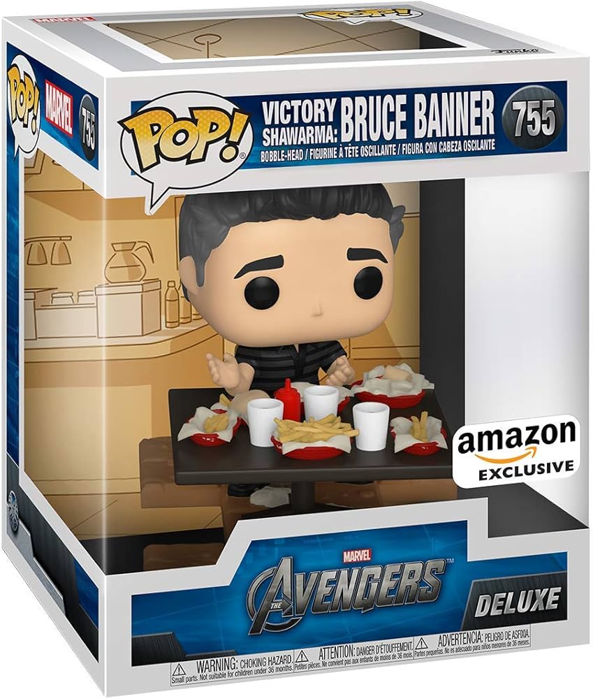 Amazon.com: Funko Pop Deluxe, Marvel: Avengers Victory Shawarma