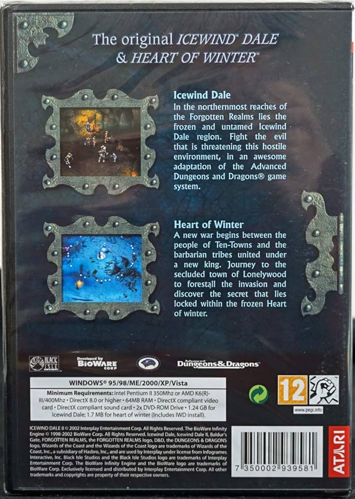 Amazon.com: Icewind Dale/Heart of Winter Bundle - PC : Video Games