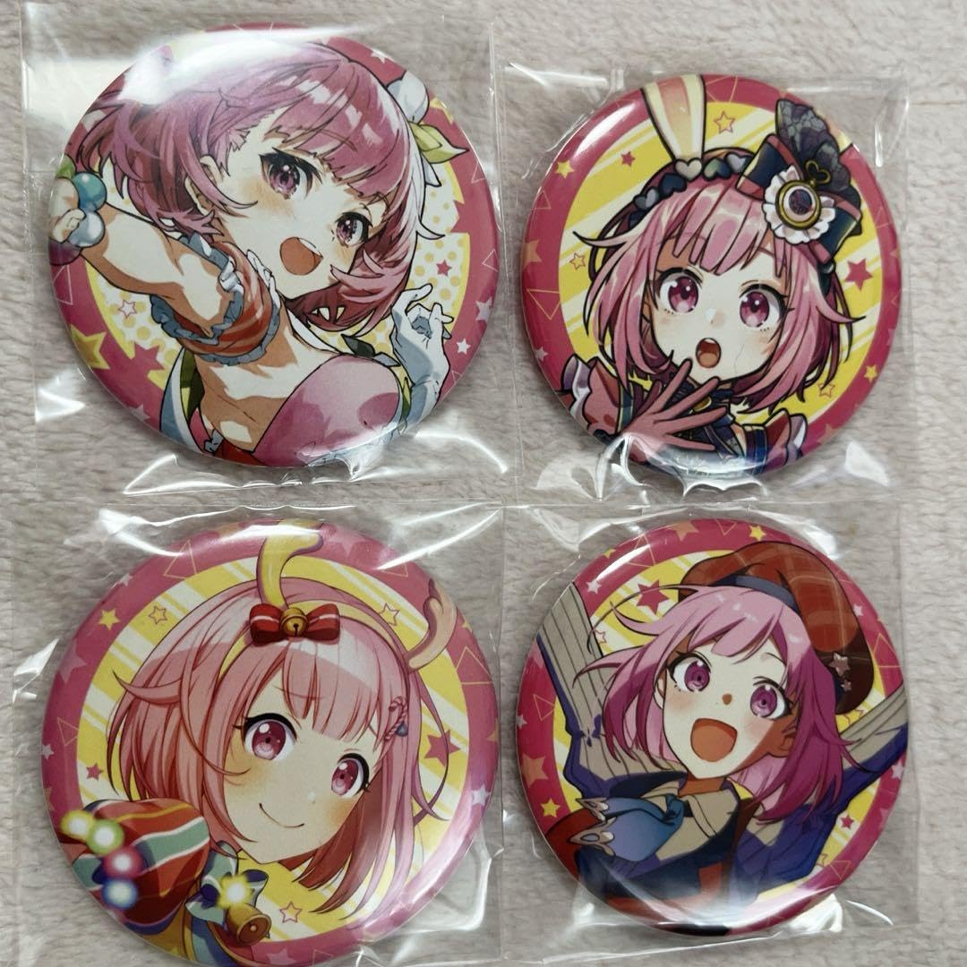 プロセカ 鳳えむ グリ缶 42C まとめ86個 予約商品】グリッター缶バッジ