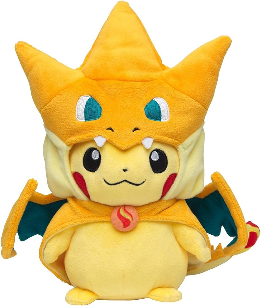 ポケモンセンター限定 メガヤドランのポンチョを着たピカチュウ