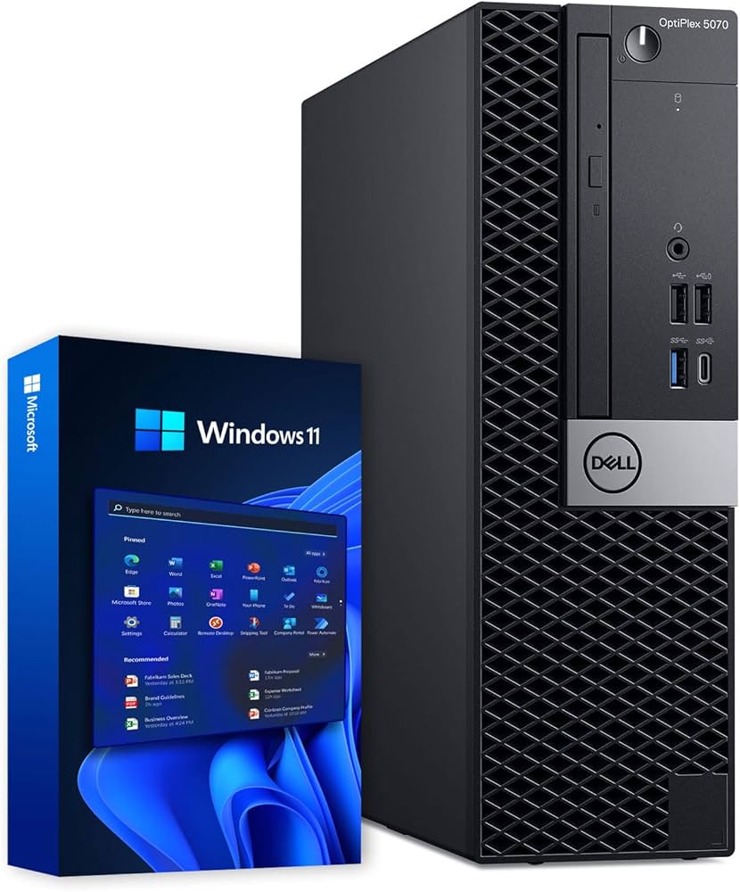 Amazon.com: Dell 5070 Small Desktop Computer (SFF) | Hexa Core