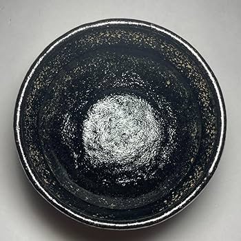 Amazon.co.jp: 「鉢開」 黒楽茶碗 平安祥悦造 利休七種之内 四方桟共箱