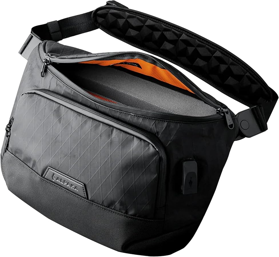 Amazon.com: ALPAKA Bravo Sling Max, 8L RFID-Blocking Sling Laptop