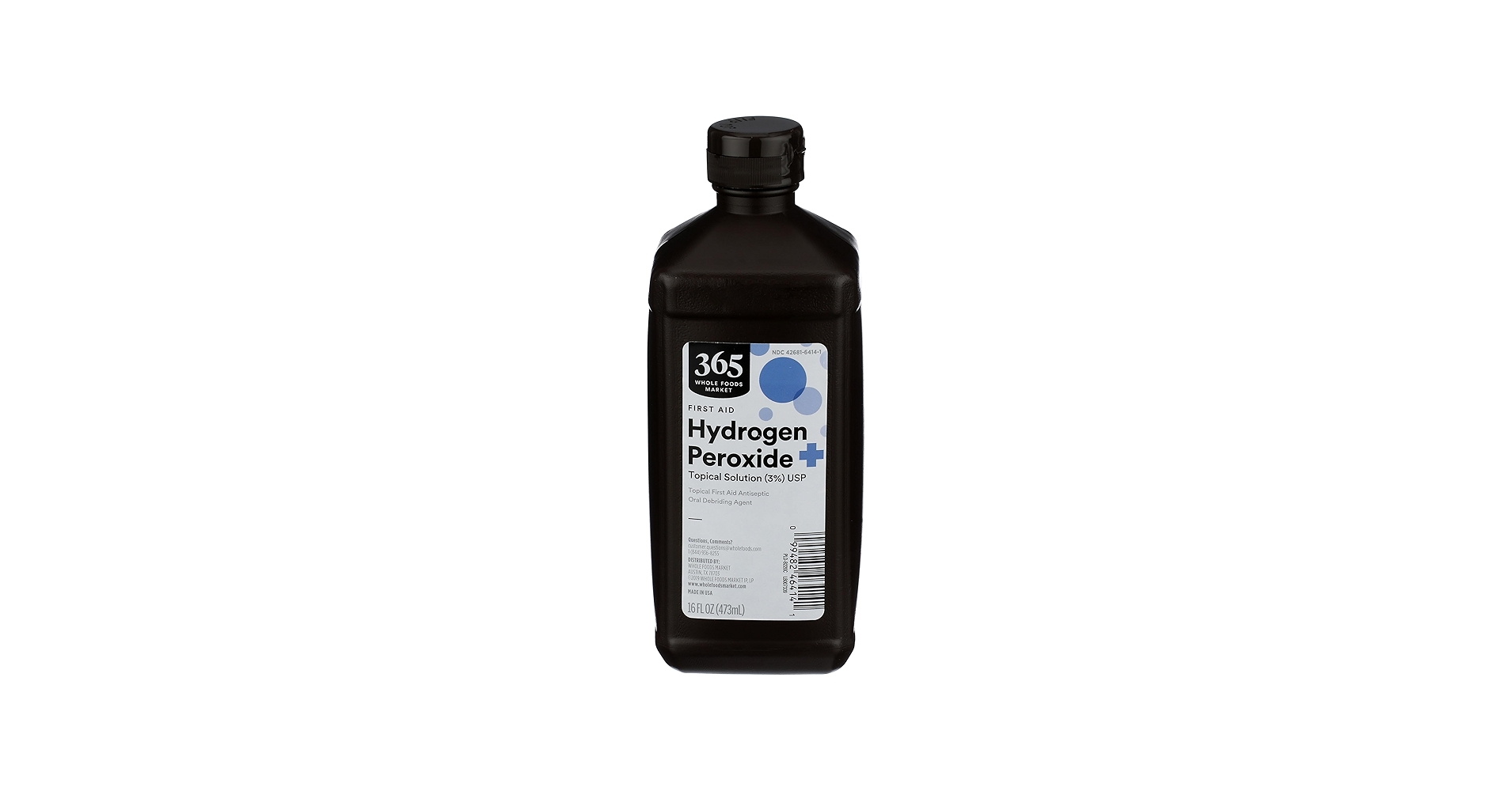 Amazon.com: 365 by Whole Foods Market, Hydrogen Peroxide, Topical