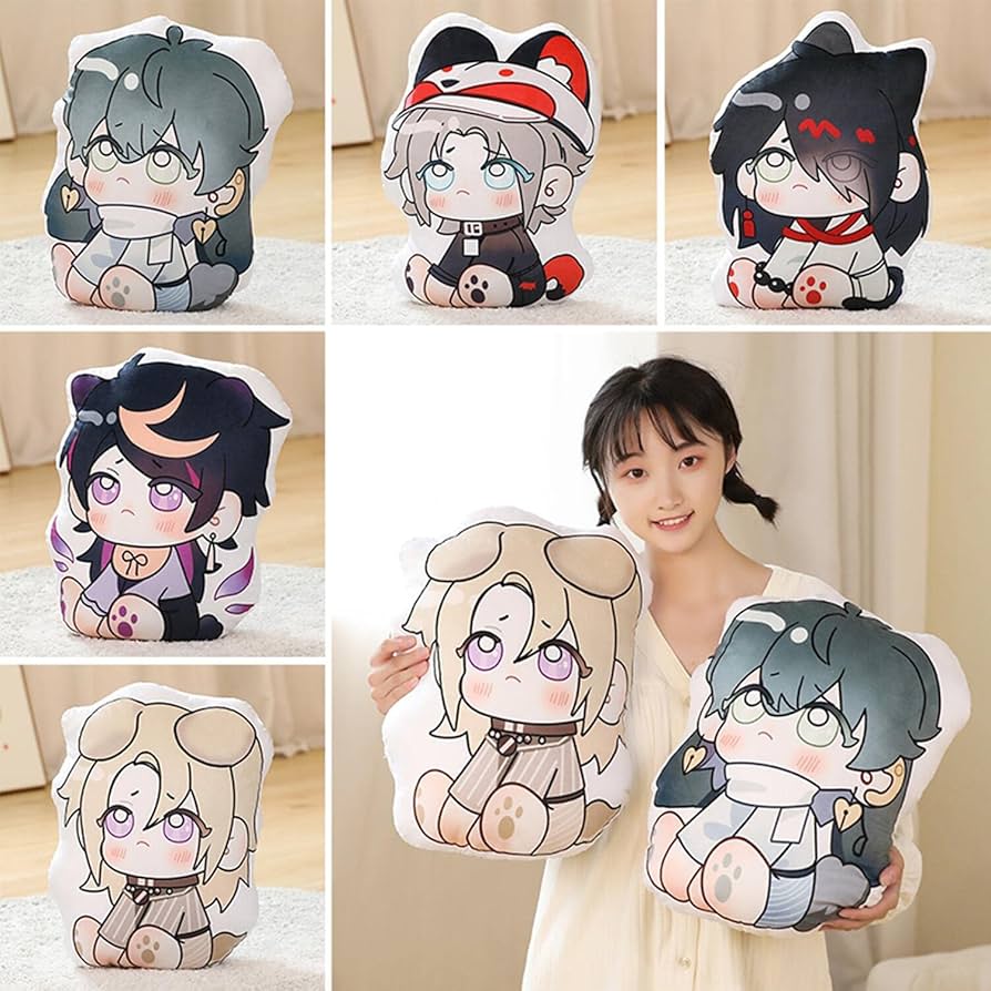 Amazon.co.jp: POPQ にじさんじEN luxiem 抱き枕 ぬいぐるみ