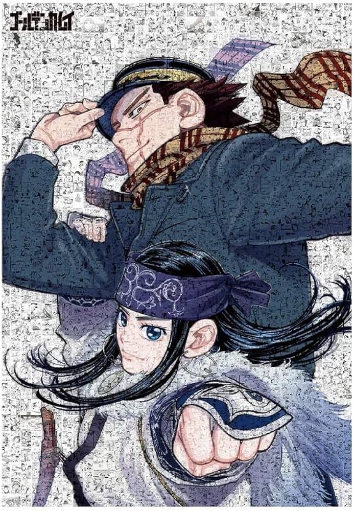 Amazon | ゴールデンカムイ モザイクアートパズル ジャンプフェスタ