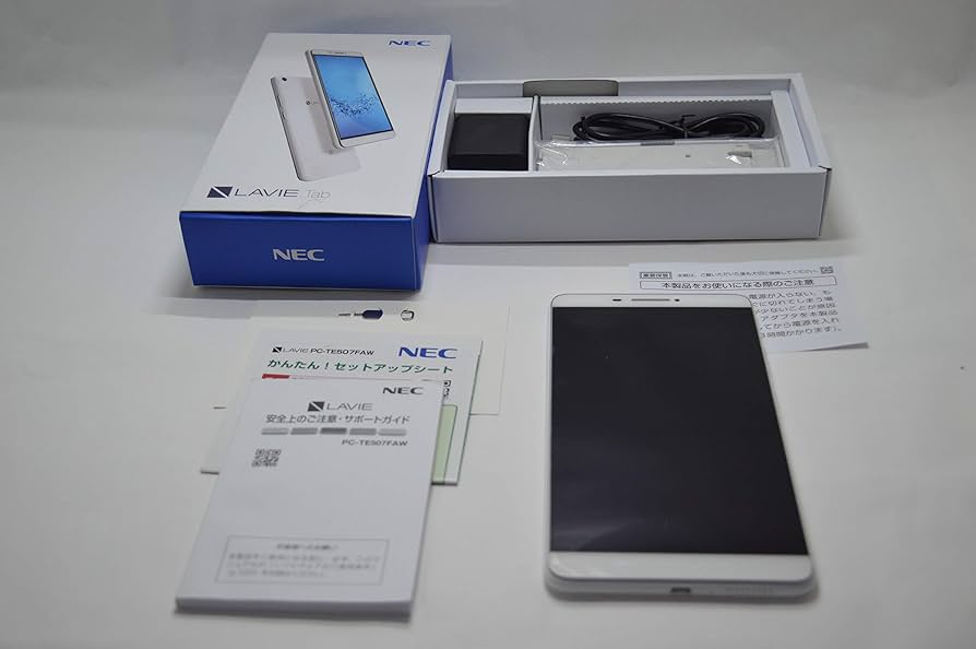 Amazon.co.jp: NEC PC-TE507FAW LaVie Tab E ホワイト : パソコン