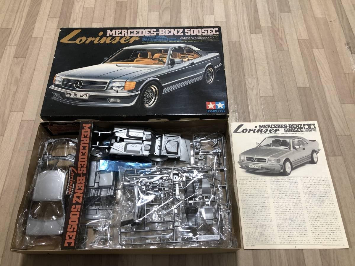 Amazon | タミヤ 1/24 ベンツ ベンツ 500SEC ロリンザー | プラモデル 通販