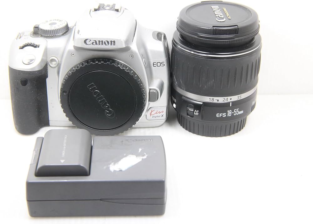 Amazon | Canon デジタル一眼レフカメラ EOS Kiss デジタル X レンズ