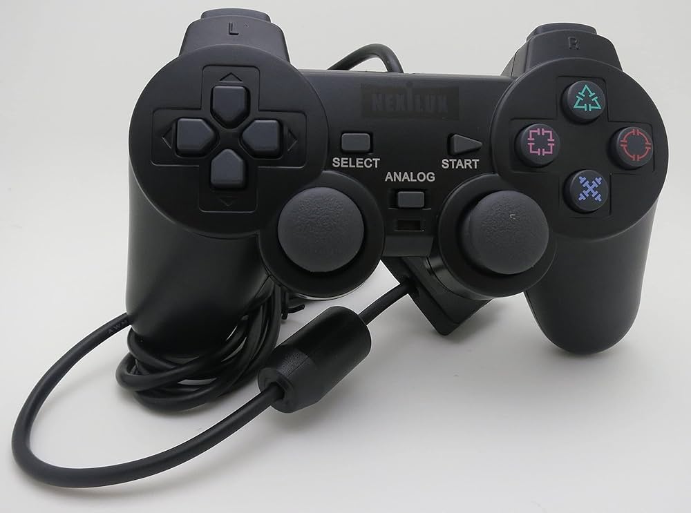 Amazon.com: NEXiLUX PS2 Controller Compatible with Sony