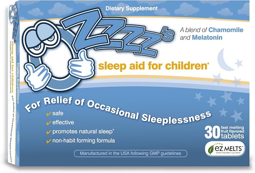 Amazon.com: OZzzz's Sleep Aid for Children, with Melatonin and