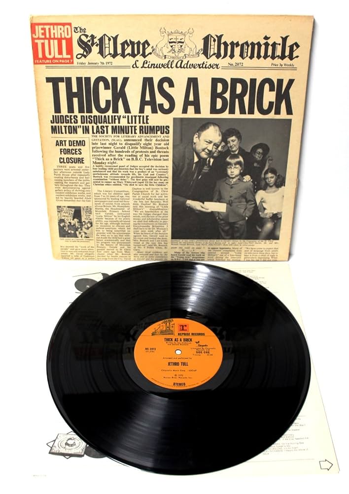 Jethro Tull Thick As A Brick (LP) - Amazon.com Music