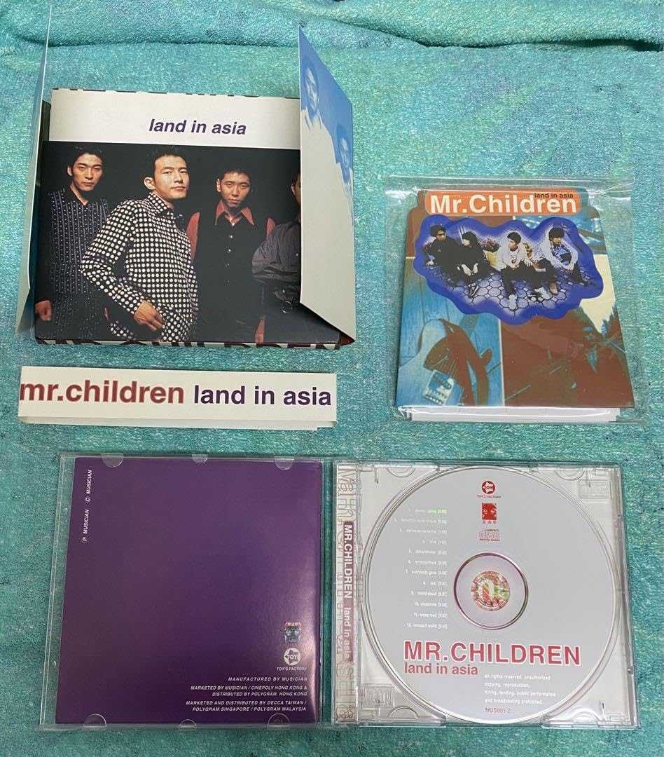 Amazon.co.jp: Mr.Children land in asia 初回生産限定盤 : おもちゃ