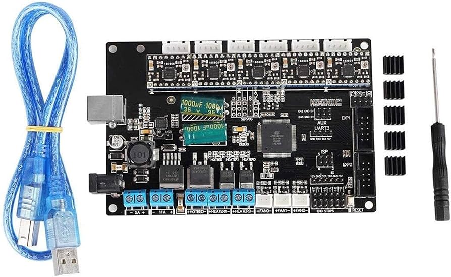 Amazon.co.jp: Trigorillaメインボードマザーボード+ 5倍A4988 3D