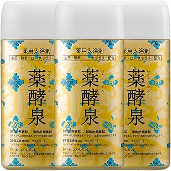Amazon | 薬酵泉 やくこうせん 薬用入浴剤 (医薬部外品) 600g 3本