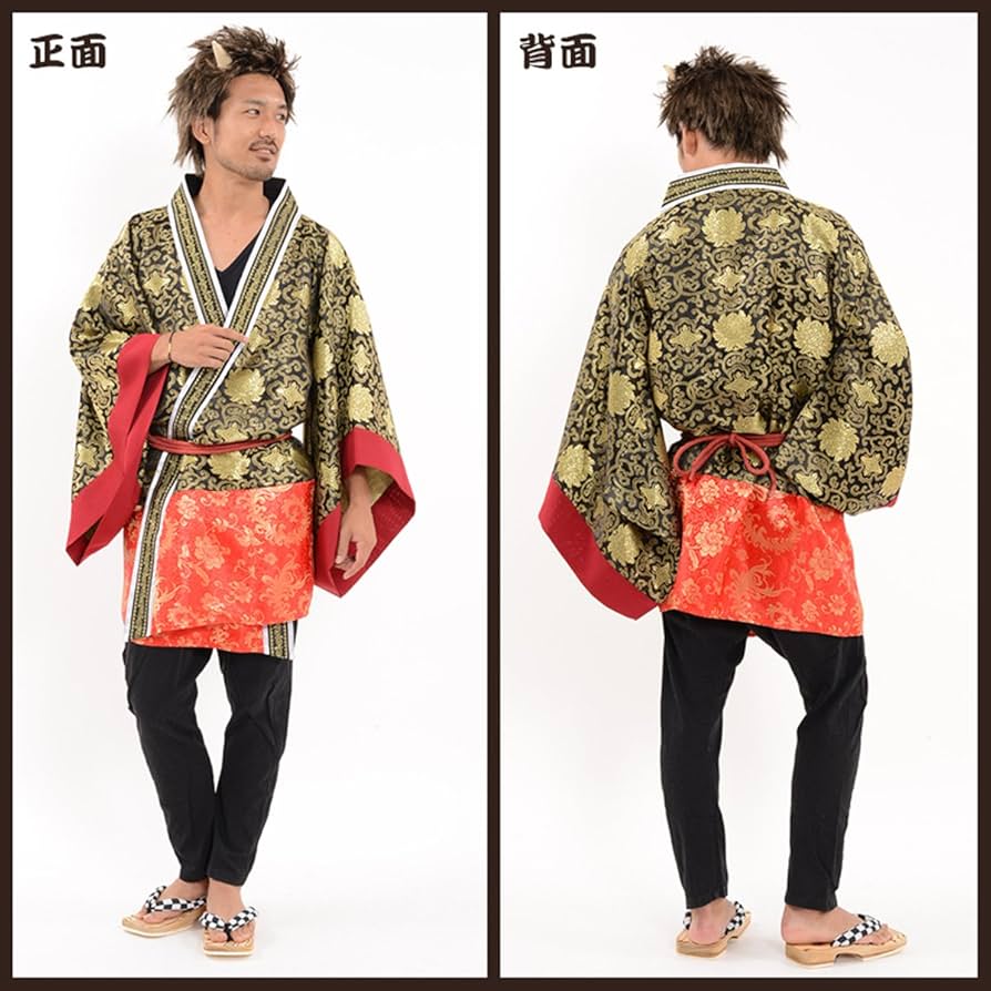 Amazon.co.jp: コスプレ 鬼くん ツノ付きウィッグ セット 鬼ちゃん