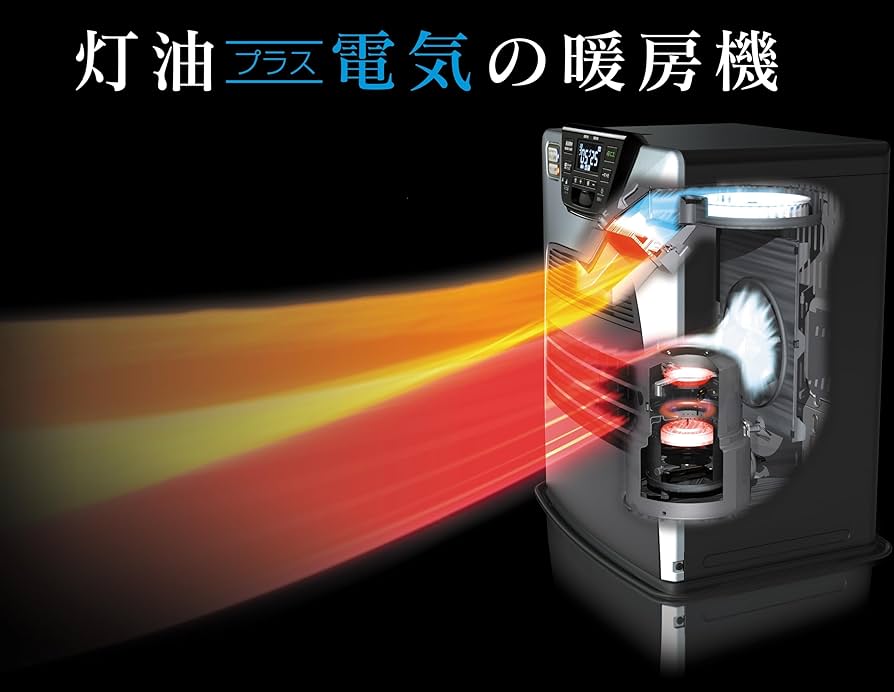 Amazon | トヨトミ 石油ファンヒーター ハイブリッドヒーター (木造11