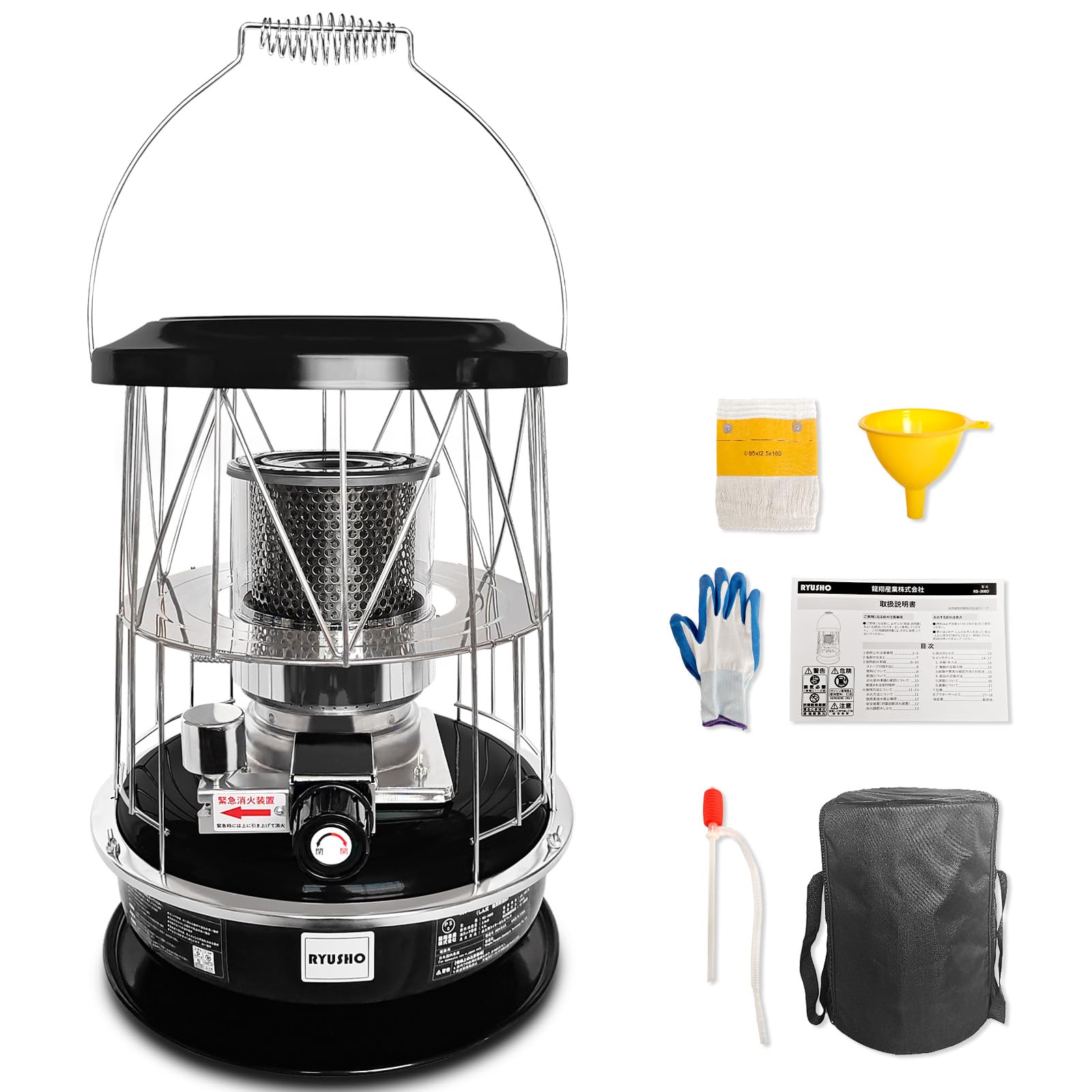 Amazon | 石油ストーブ 対流型 灯油ストーブ キャンプ アウトドア 急速