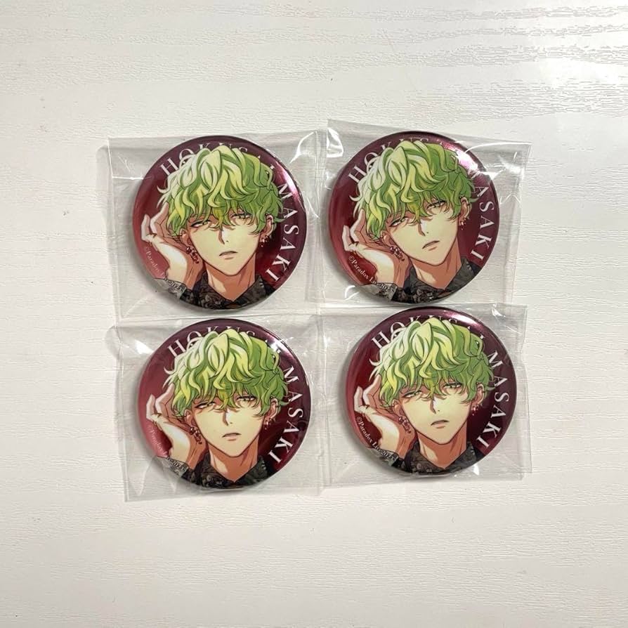 Amazon | Paradox Live 征木北斎 パラライ 缶バッジ 4周年 | バッジ