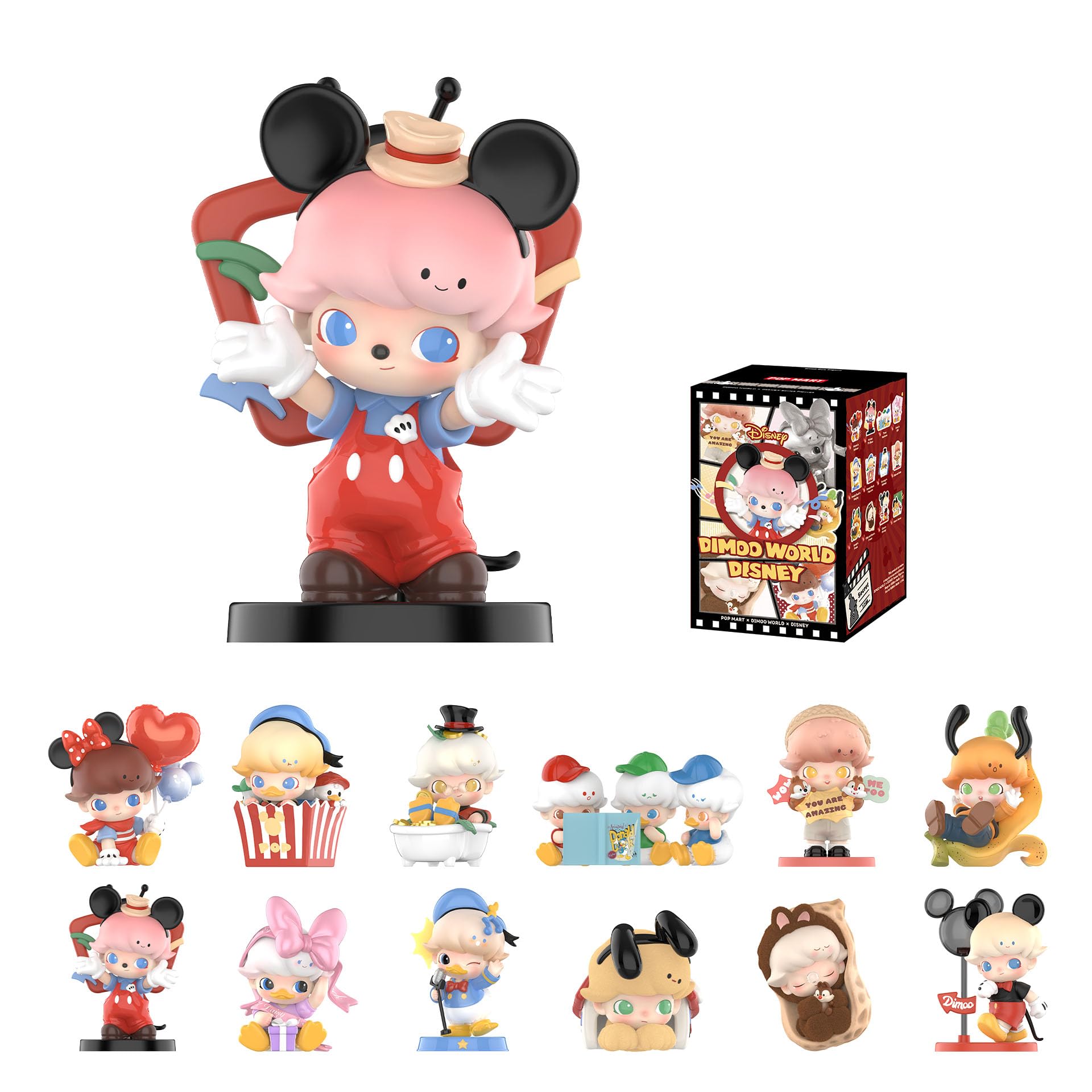 Amazon.com: POP MART DIMOO World × Disney Series Figures, Blind