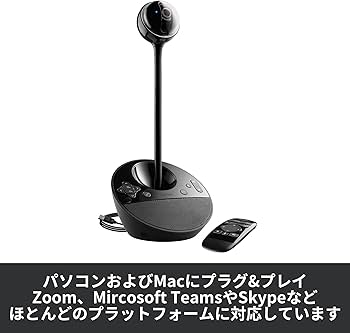 Amazon.co.jp: ロジクール 一体型 Webカメラ & スピーカーフォン フル